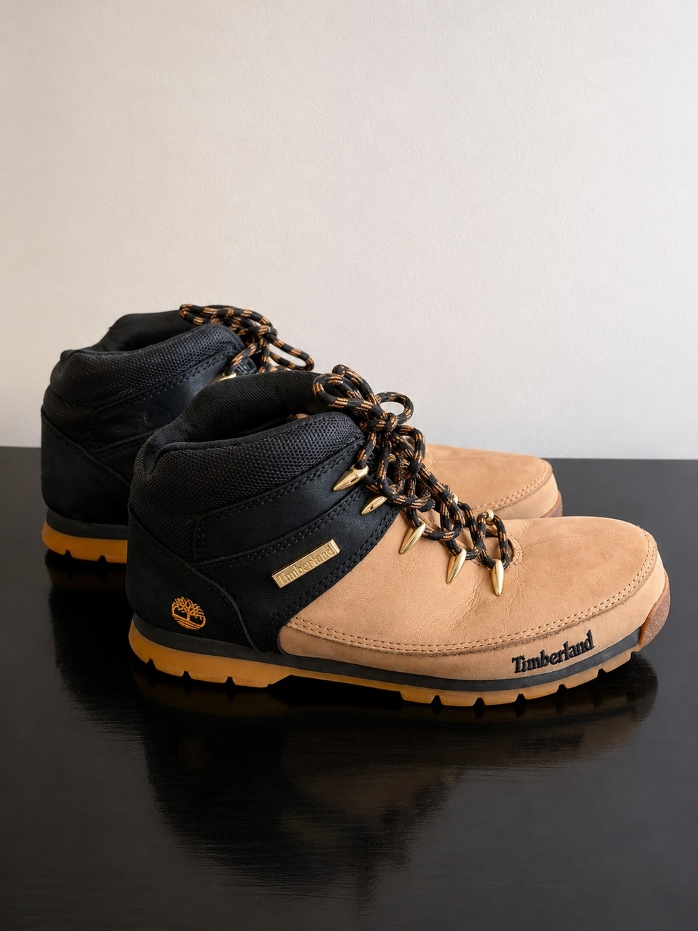 Timberland Euro Sprint Hiking Boots Boys Size 5 Like New
